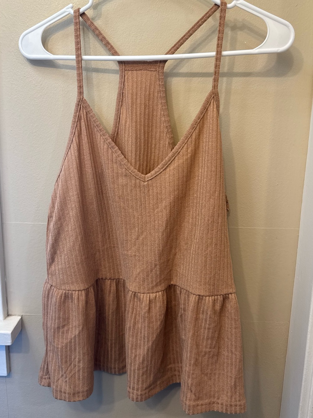 Ribbed Sleeveless Tank Top